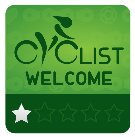 Cyclist Welcome 1
